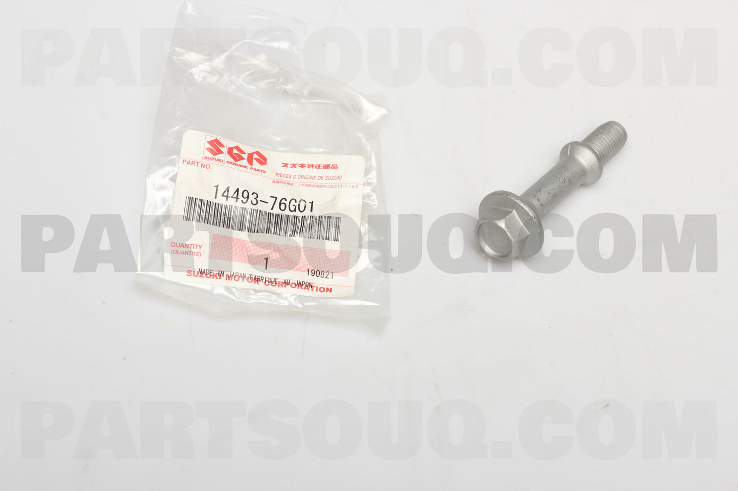 1x NEW Genuine Suzuki ALTO Exhaust BOLT STUD 14493-76G01