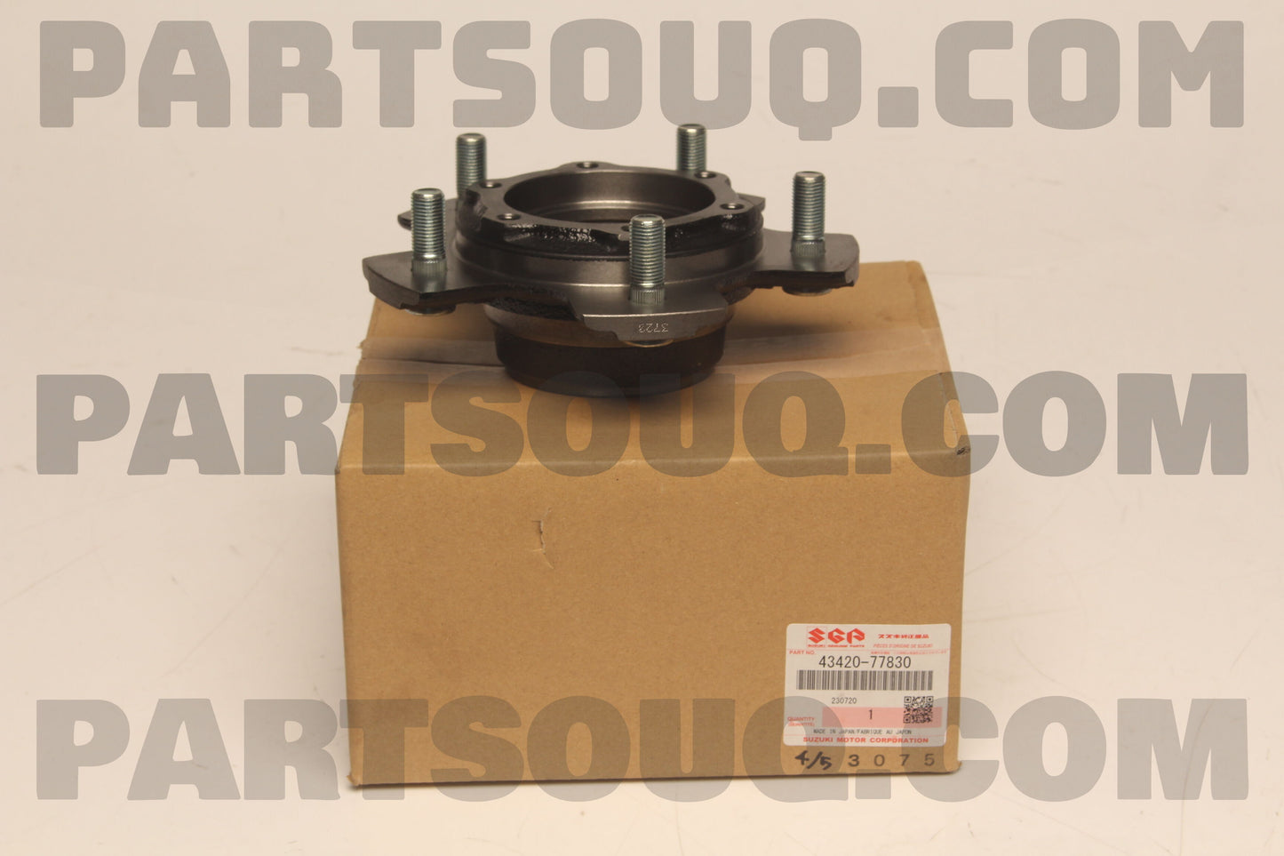 1x NEW Genuine Suzuki JIMNY Front Wheel Hub 43420-77830
