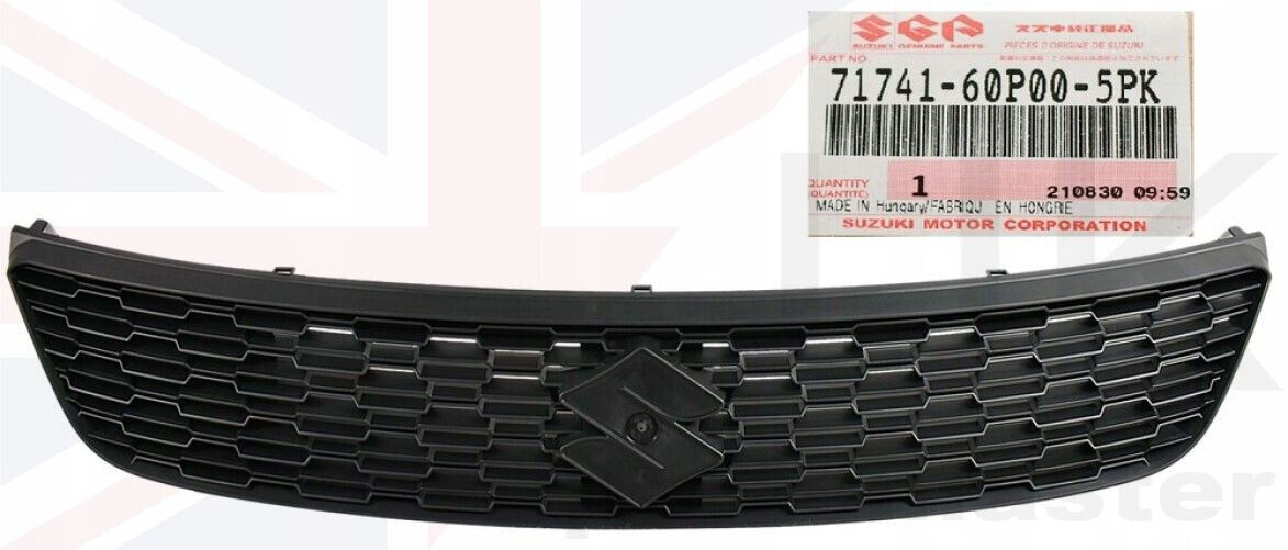 NEW Genuine Suzuki SWIFT 2013-16 Front UPPER Grille Grill Black 71741-60P00-5PK