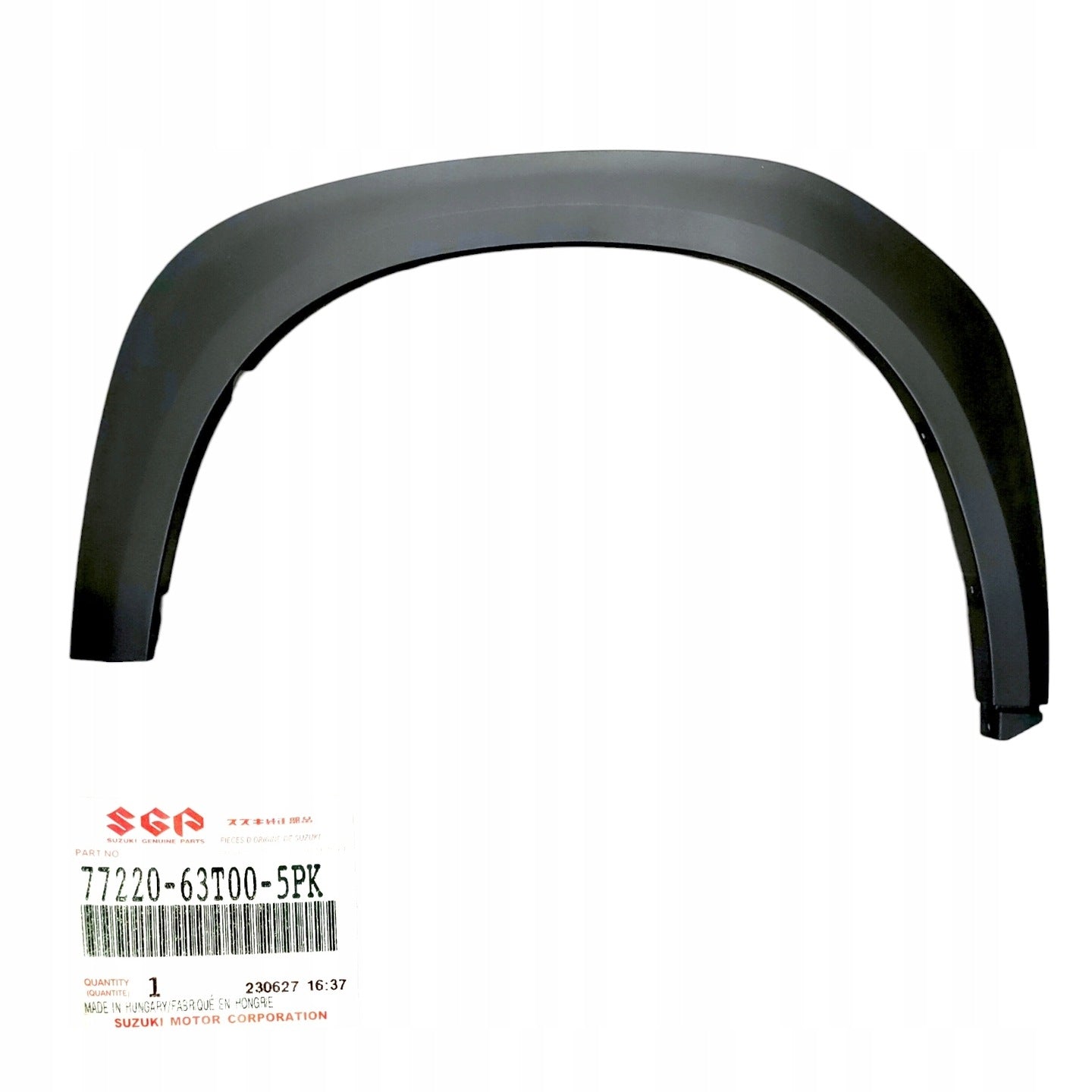 Genuine Suzuki S-Cross 2022-On Front LEFT Wheel Arch Trim Surround Spat 77220-63T00-5PK
