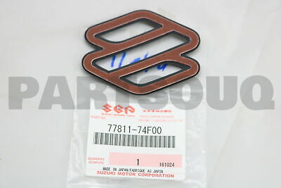 NEW Genuine Suzuki SWIFT Pre 2000 Front/Rear Chrome S Badge Emblem 77811-74F00