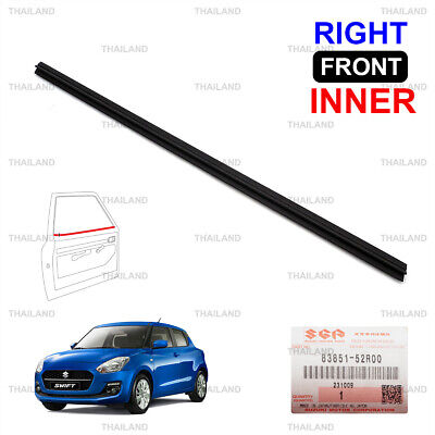 NEW Genuine Suzuki SWIFT 2017-24 Window Door Moulding INNER RIGHT FRONT 83851-52R00