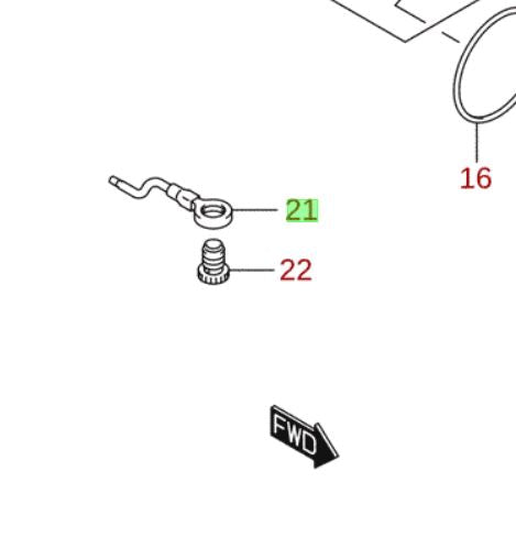NEW Genuine Suzuki SWIFT SPORT 2005-11 Engine Piston Cooling Nozzle 16710-57K00