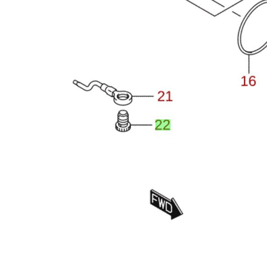 NEW Genuine Suzuki SWIFT SPORT 2005-11 Engine Piston Cooling Valve 16720-57K00