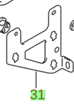 NEW Genuine Suzuki SWIFT SPORT 2017-On Front RADAR SENSOR Bracket 33942-81S00