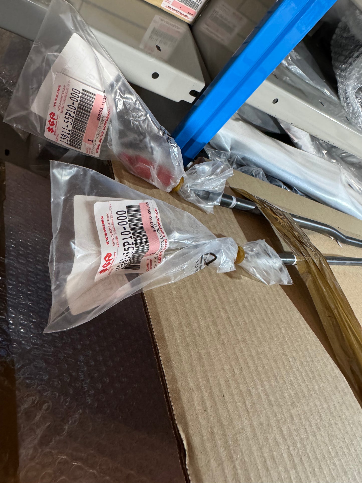 2x NEW Genuine Suzuki VITARA 1.6D Diesel Fuel Feed & Return Pipes