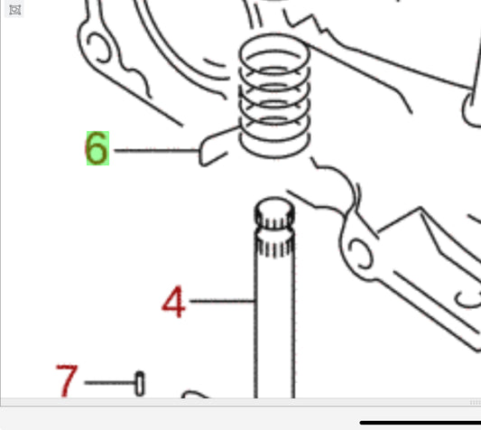 NEW Genuine Suzuki SPLASH Shift Clutch Fork Release Spring 23269-51K00