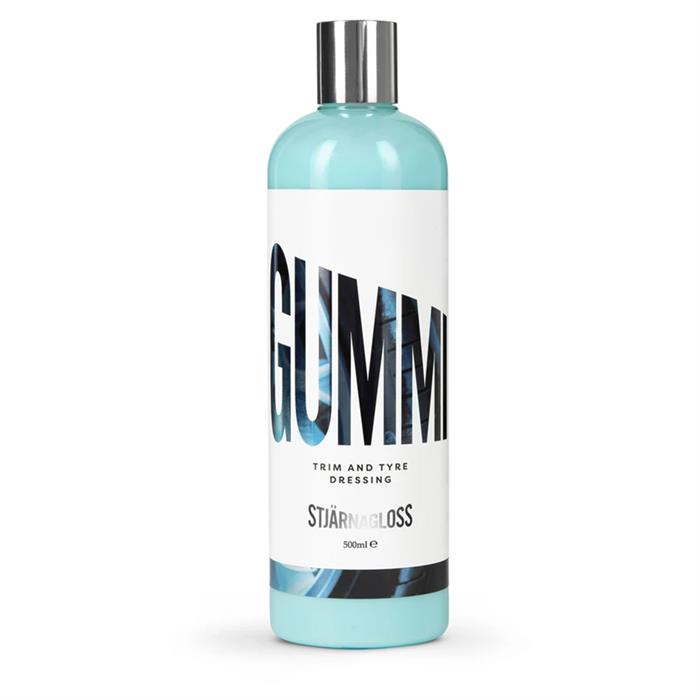 NEW Stjarnagloss GUMMI 500ml Trim and Tyre Dressing