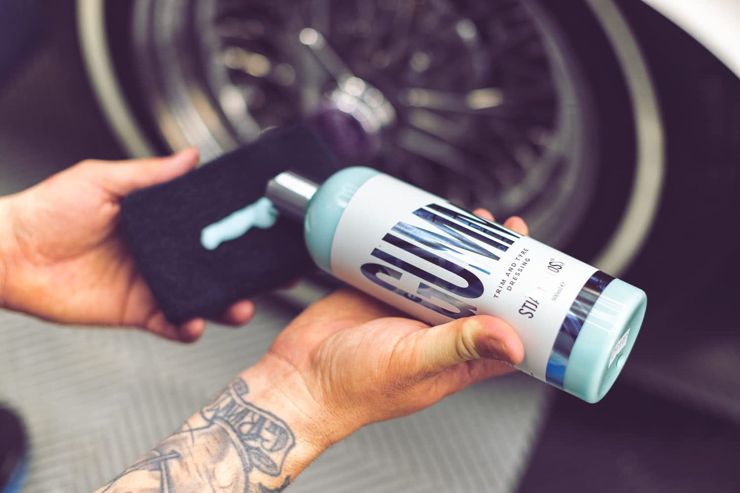 NEW Stjarnagloss GUMMI 500ml Trim and Tyre Dressing