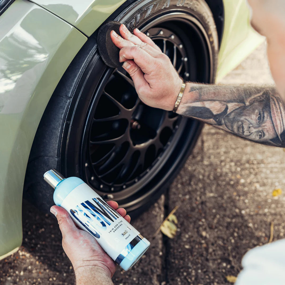 NEW Stjarnagloss GUMMI 500ml Trim and Tyre Dressing