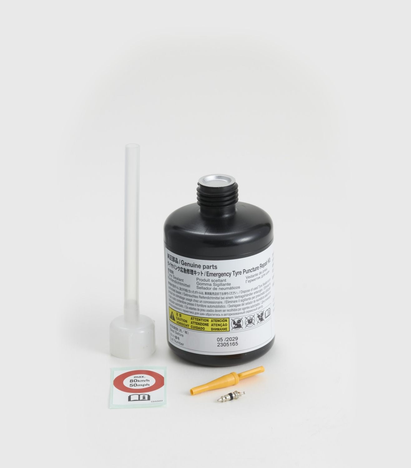 NEW Genuine Suzuki SWIFT 2024->On Inflation Wheel Tyre Repair Emergency Kit