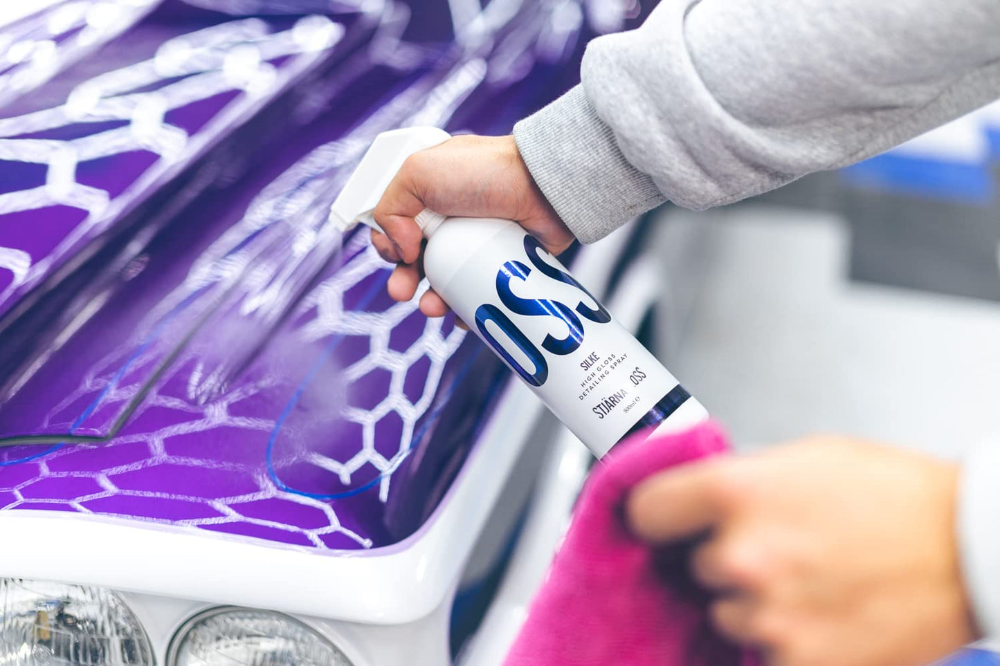 NEW Stjarnagloss SILKE 500ml Gloss Enhancing Car Detailer