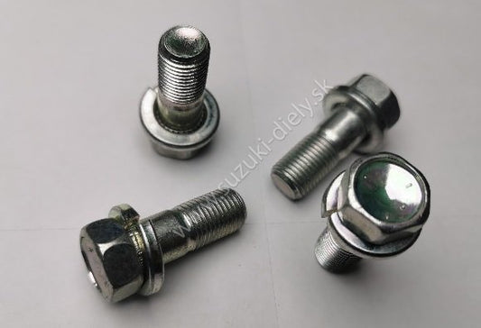 4x NEW Genuine Suzuki Front Brake Caliper Pad Carrier BOLTS x4 09117-12012