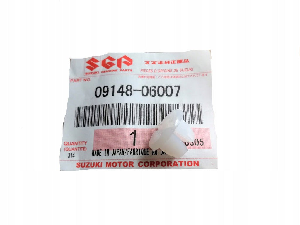 10x NEW Genuine Suzuki Plastic Clip Nut 09148-06007