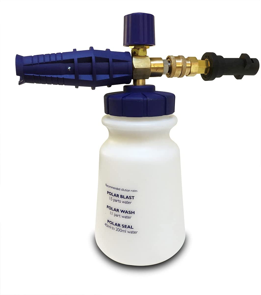 NEW Autoglym POLAR Blaster SNOW FOAM Lance Gun Bottle Attachment + FREE GIFT