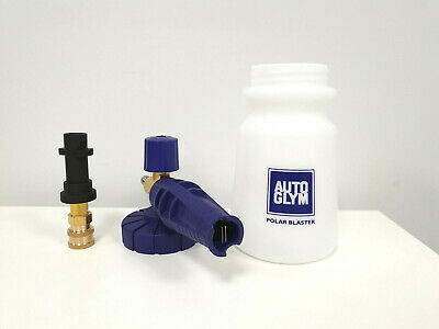 NEW Autoglym POLAR Blaster SNOW FOAM Lance Gun Bottle Attachment + FREE GIFT