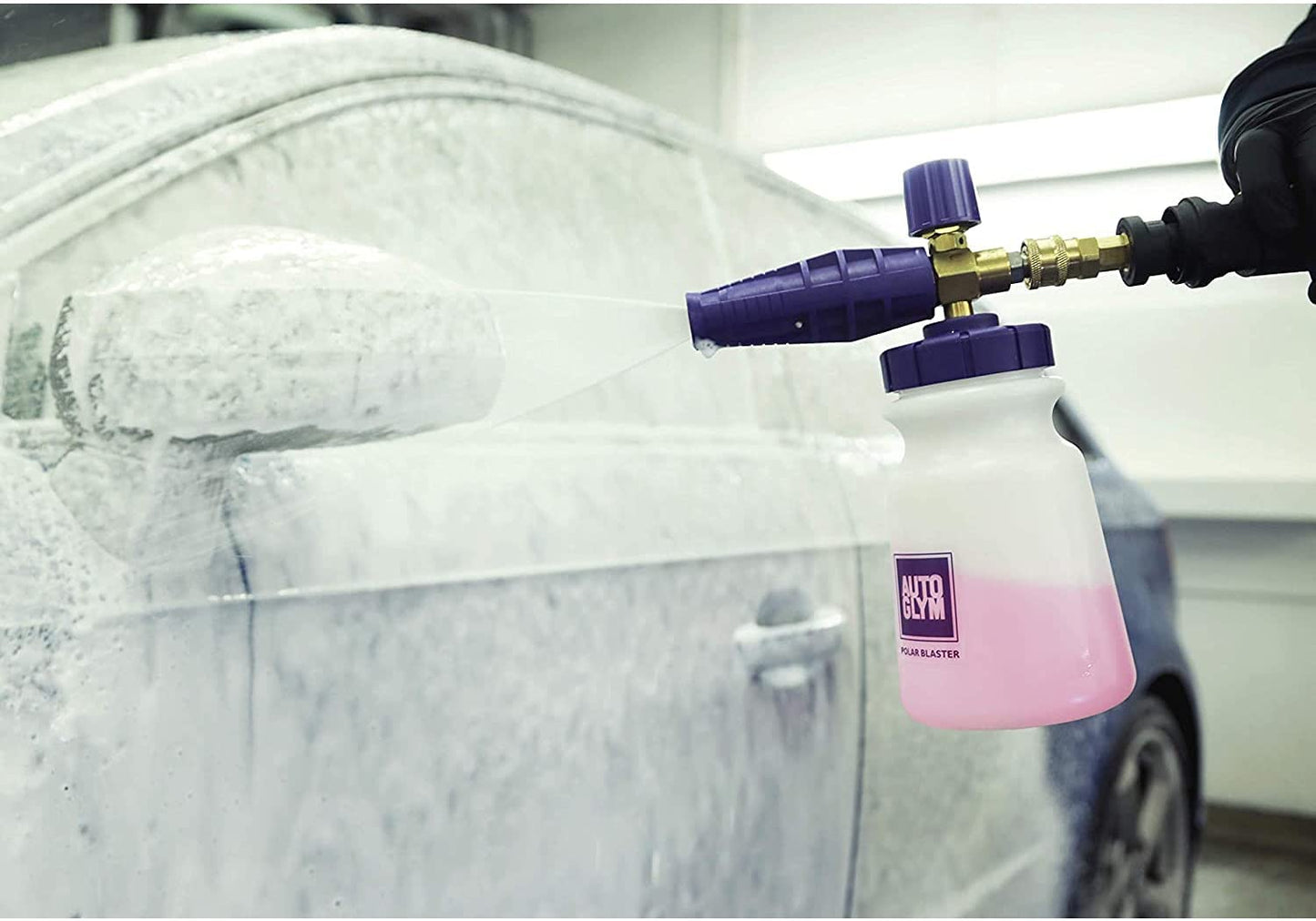 NEW Autoglym POLAR Blaster SNOW FOAM Lance Gun Bottle Attachment + FREE GIFT