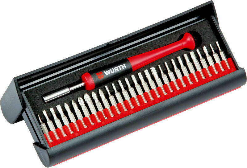NEW GENUINE WURTH Precision Engineering Tool Driver 29 piece Repair Set 06134895