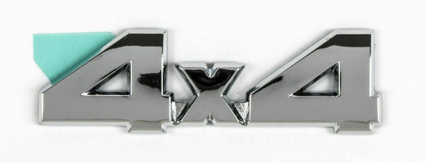 NEW Genuine Suzuki 4X4 Tailgate BADGE EMBLEM Silver Chrome 77862-80G00-0PG