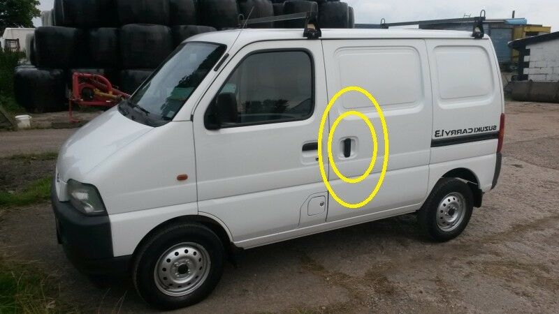 NEW Genuine Suzuki CARRY VAN SLIDING Door Handle PASSENGER LEFT 82840-77A01-5PK