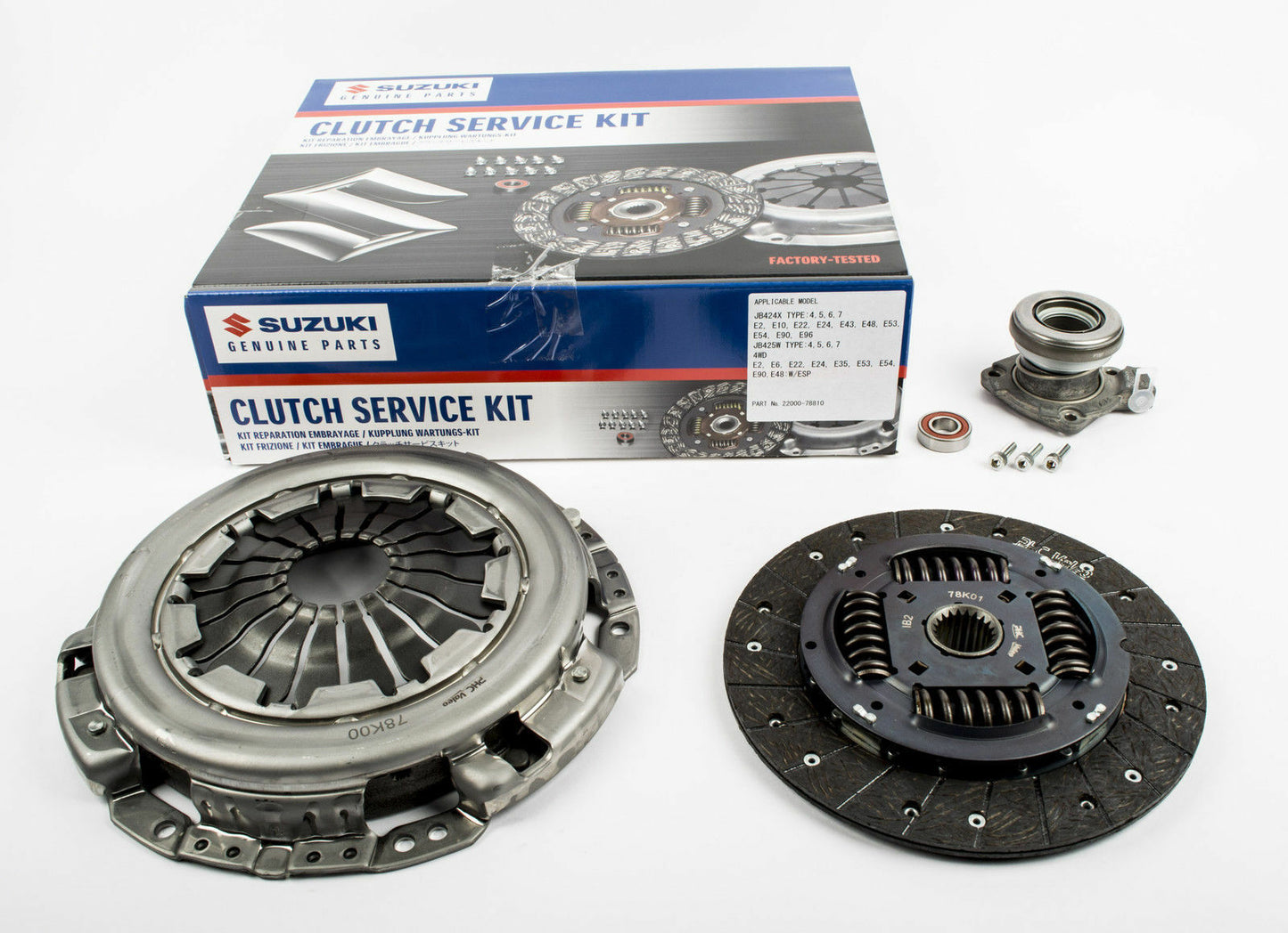 Genuine Suzuki GV GRAND VITARA 2.4 Complete 4pc Clutch Kit COVER DISC BEARINGS