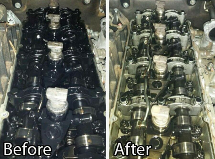 NEW & IMPROVED 'ACTIVE' GENUINE WURTH CAR ENGINE FLUSH & CLEANER 400ml