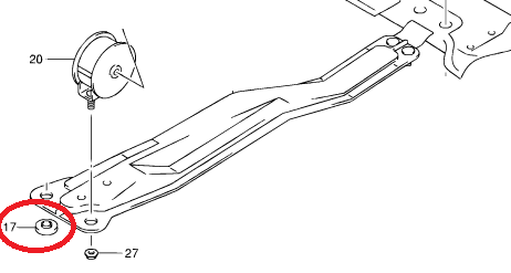 4x NEW Genuine Suzuki SX4 4x4 Engine Mount BUSHES CUSHIONS 11684-80J00