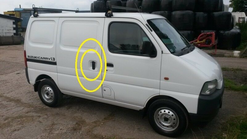 NEW Genuine Suzuki CARRY VAN SLIDING Door Handle DRIVER RIGHT 82830-77A01-5PK