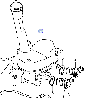 NEW Genuine Suzuki CELERIO WASHER BOTTLE TANK No Cap 38450-84M00