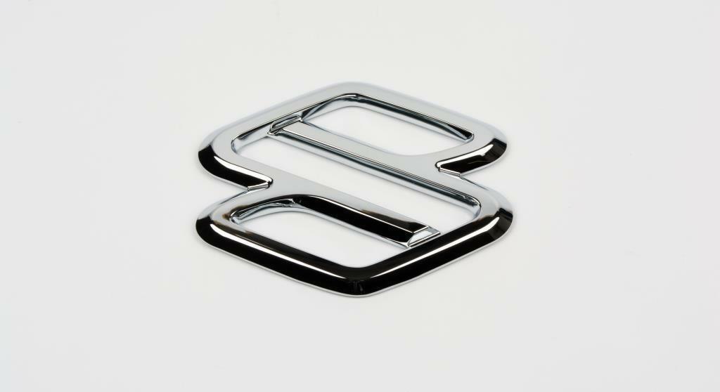 NEW Genuine Suzuki SWIFT ALTO Front Grille Chrome S Badge Emblem 77811-75F01-0PG