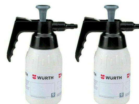 2x NEW Genuine WURTH Brake Cleaner 1L PUMP SPRAY BOTTLE DISPENSER 0891503001