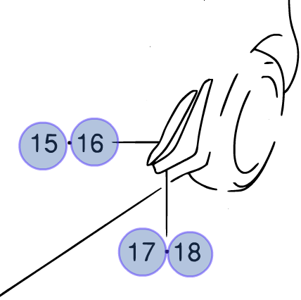 NEW Genuine Suzuki SWIFT 05-11 LH Passenger Clear Door Sticker Rear Door 5 DOOR