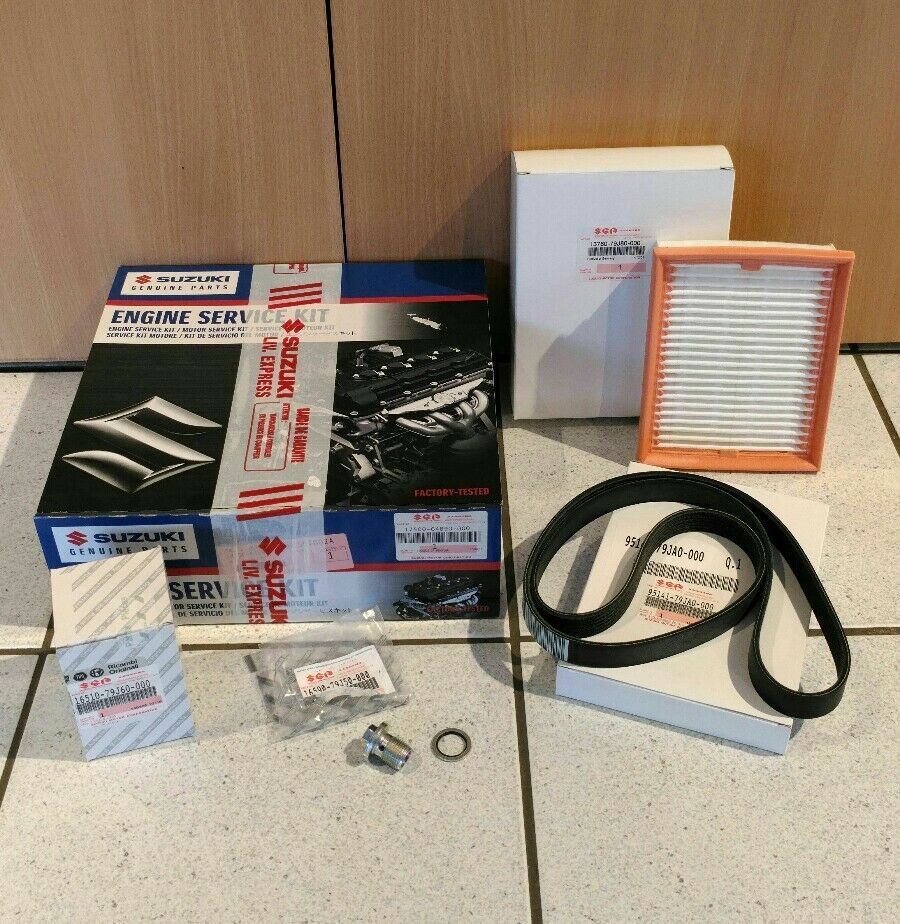 Genuine Suzuki SX4 2.0 DIESEL Service Kit Engine Maintenance PLUG FILTERS BELT