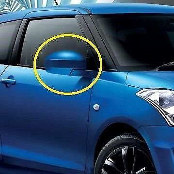 NEW Suzuki SWIFT COMPLETE Wing Mirror RIGHT DRIVER 84701-68L11-ZUM BLUE