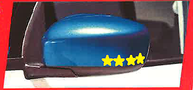 PAIR of NEW Genuine Suzuki SWIFT 2017> Mirror Covers BLUE WITH MIRROR INDICATOR