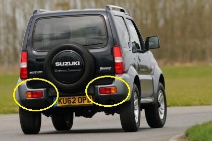 NEW Genuine Suzuki JIMNY Rear Bumper Light Lamp Clust PASSENGER SIDE 35670-81A11