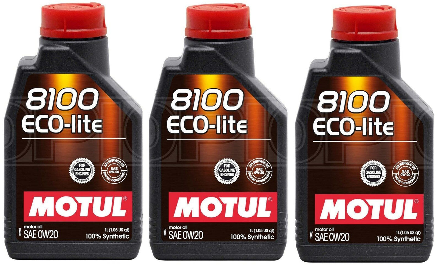 NEW Motul 8100 ECO-lite 0w20 0W-20 0-20 FULLY SYNTHETIC MOTOR ENGINE OIL 3 Litre