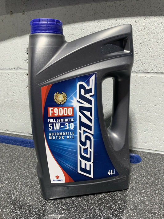 NEW Genuine Suzuki ECSTAR 5W30 5W-30 Oil F9000 Fully Synth 4 Litres 99000-21E70