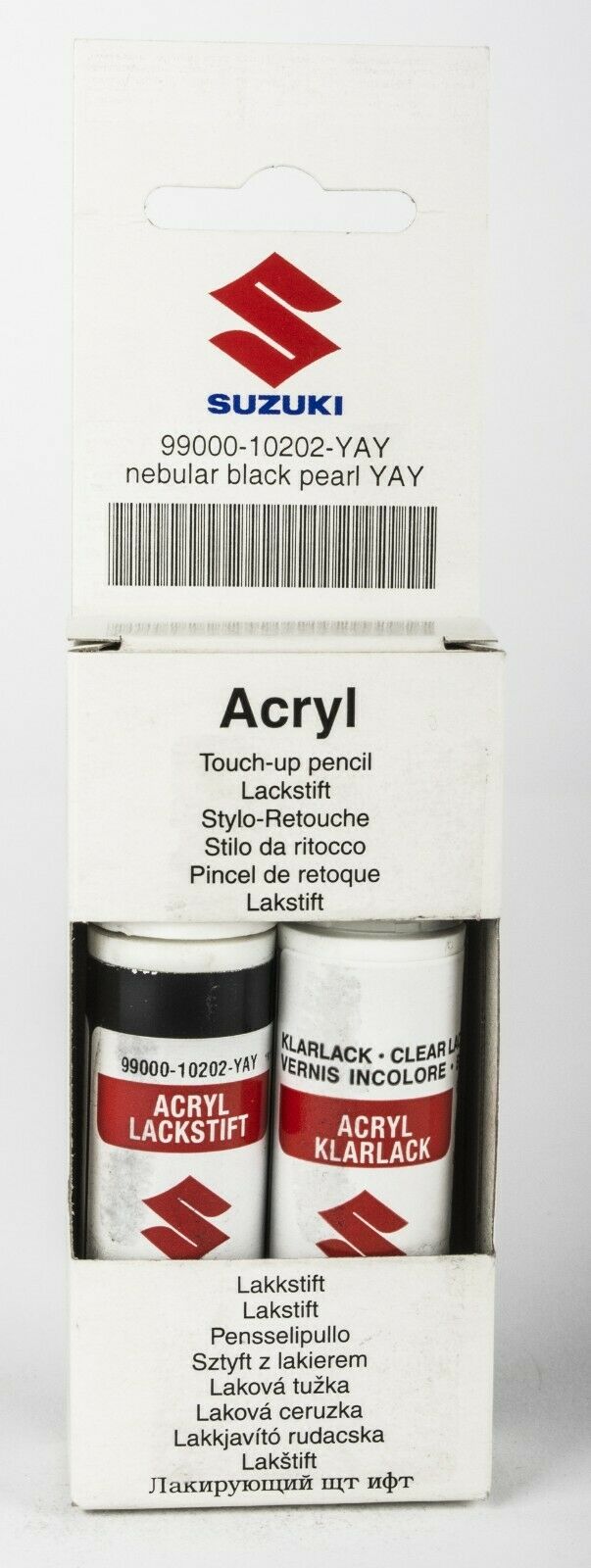 NEW Genuine Suzuki TOUCH UP PAINT Stick Pen Brush Set NEBULAR BLACK PEARL YAY