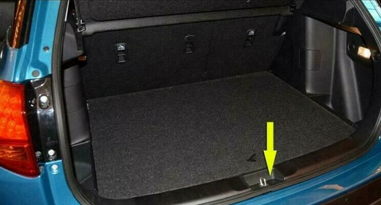 NEW Genuine Suzuki VITARA Grey Plastic Boot Tailgate Catch Cover 76192-54P00-5PK