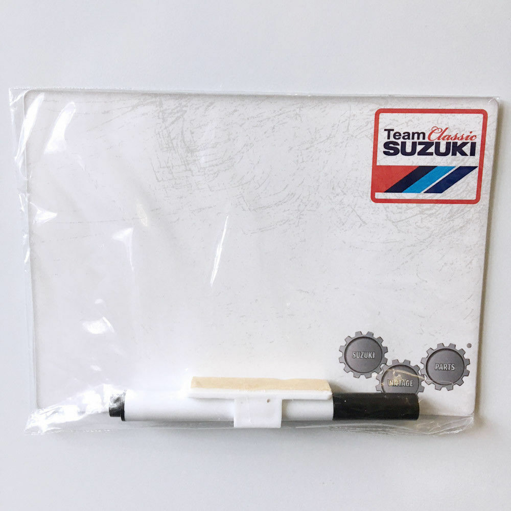 NEW Genuine Suzuki Classic FRIDGE TOOL BOX Magnet White Board SUZ2W-VT002-001