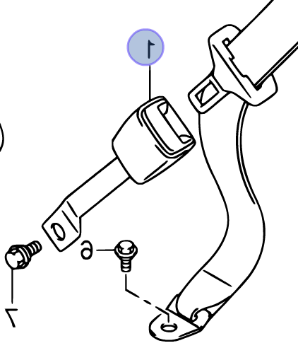 Suzuki belt buckle hot sale