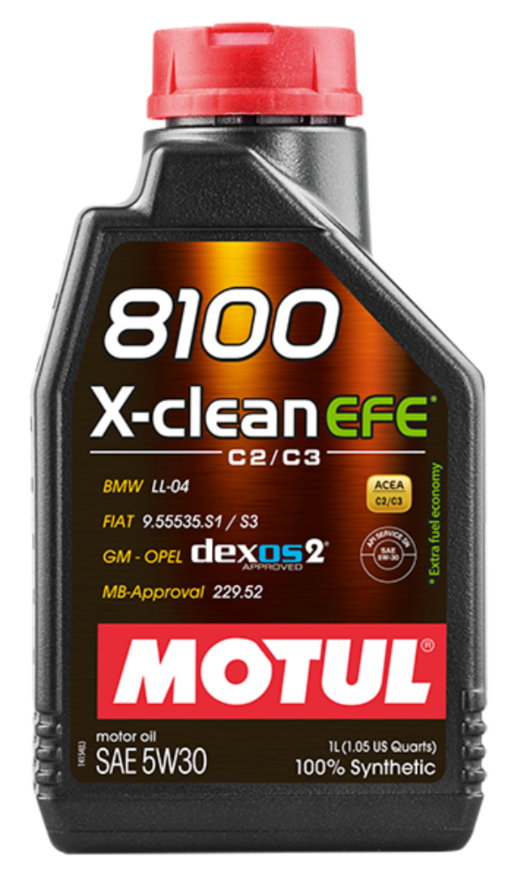 NEW Motul 8100 X-clean EFE 5W30 5W-30 FULLY SYNTHETIC MOTOR ENGINE OIL 4 Litre