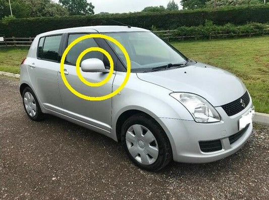 NEW Suzuki SWIFT Wing Mirror Back Cover Cap RIGHT DRIVER 8471A-62JA0-ZCC SILVER