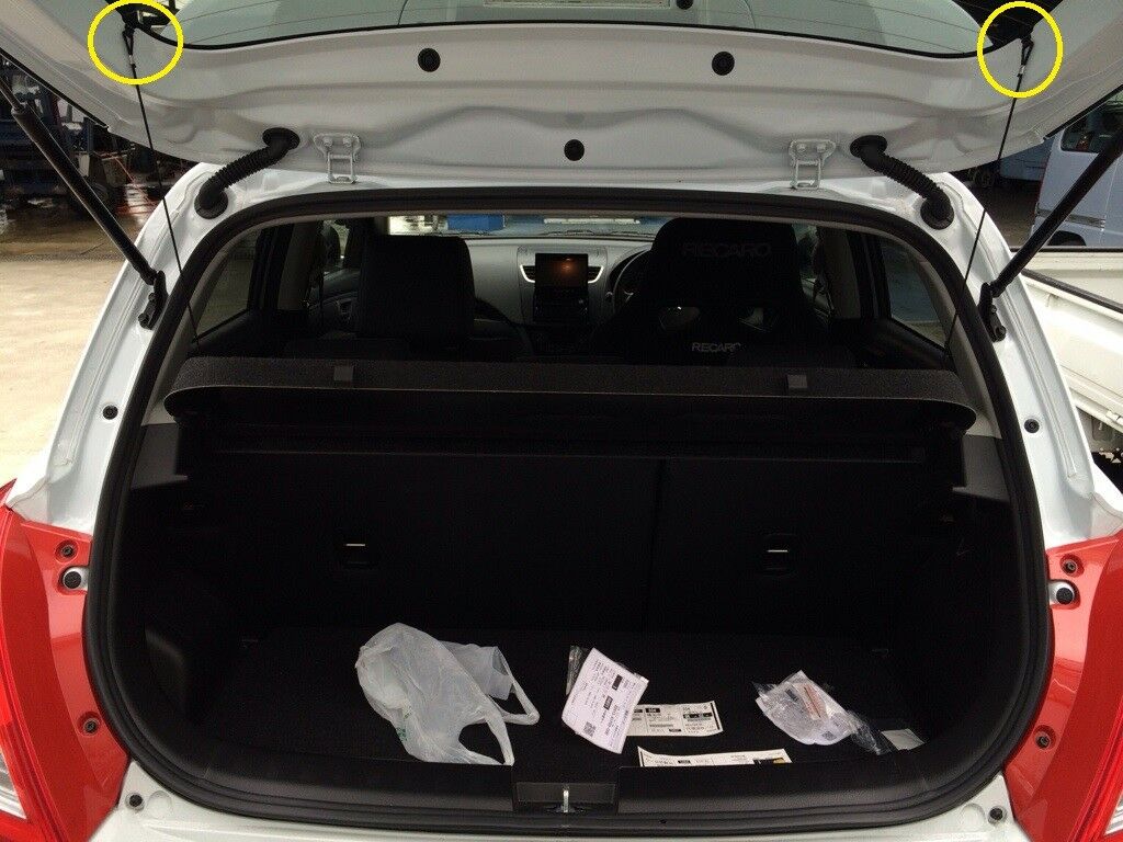 NEW Gen Suzuki SX4 2008-2014 CELERIO Parcel Shelf CLIP STRING HOLDER Plastic 88919-80J00