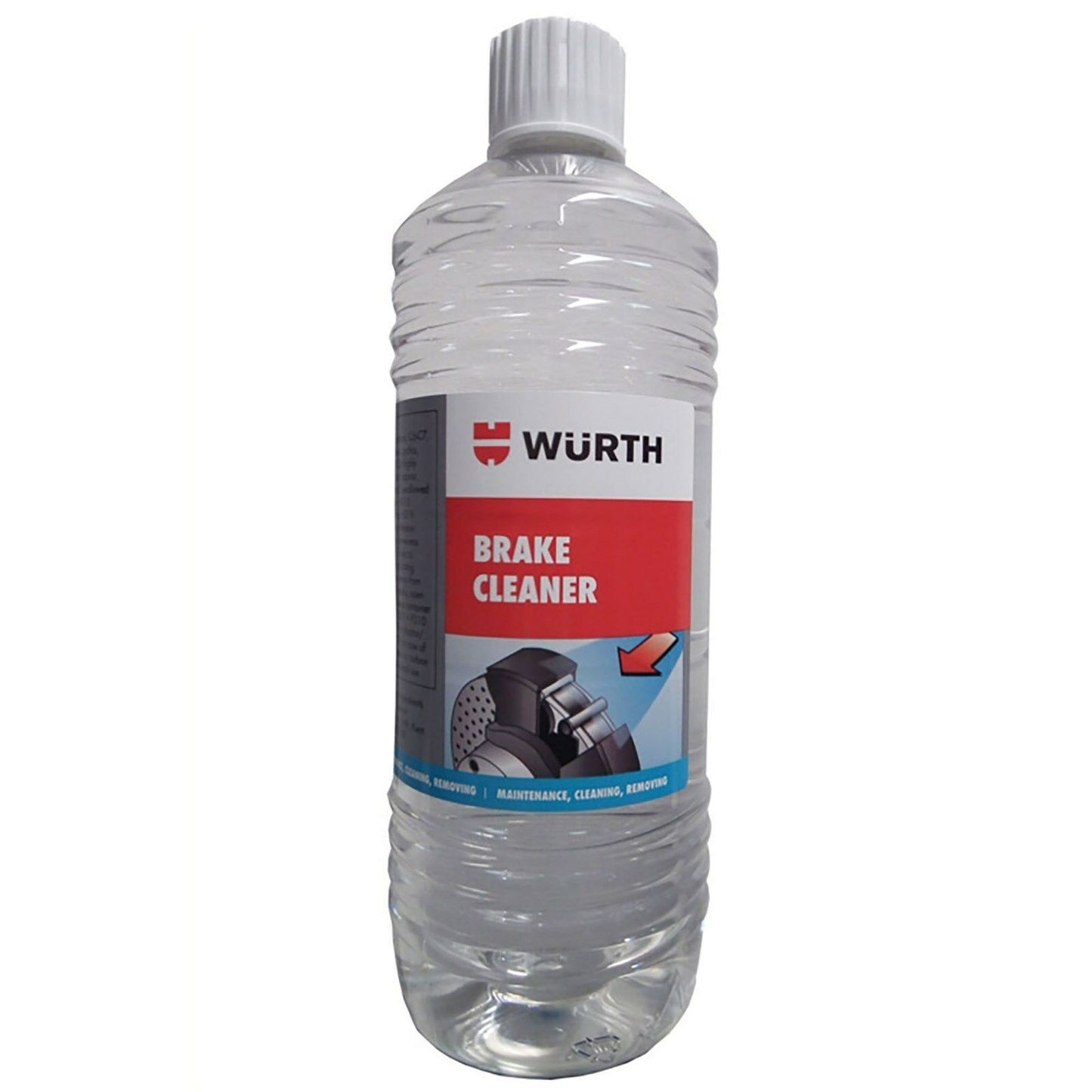 Genuine WURTH Brake Cleaner PUMP SPRAY BOTTLE 0891503001 + 1L FLUID 0890108100