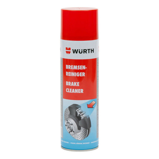 1x NEW Genuine WURTH Brake Cleaner Aerosol Solvent Spray 500ml 08901087