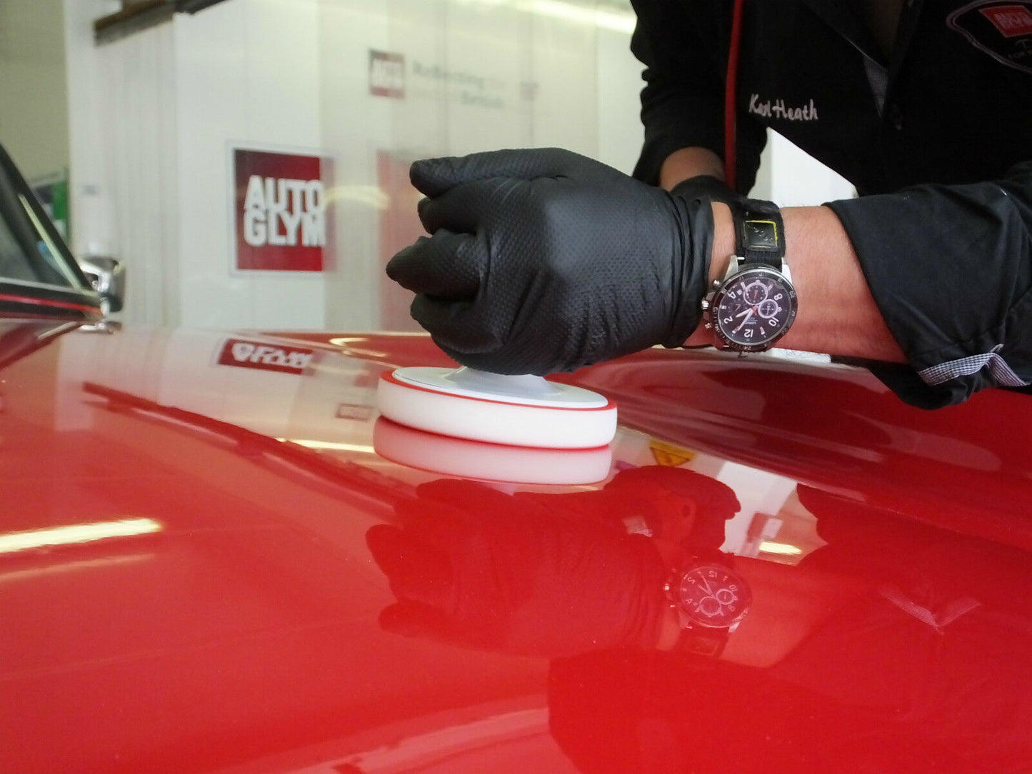 AUTOGLYM DRAPER Machine Rotary Polish RAPID RENOVATOR Kit Set + GIFT