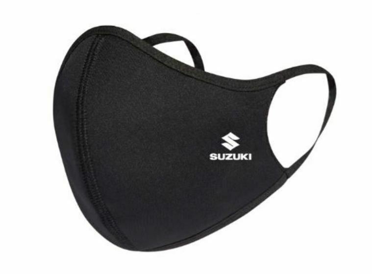 NEW Genuine Suzuki Washable Breathable FACE COVERING MASK Black 990F0-FCMK0