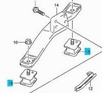 BRAND NEW Genuine Suzuki JIMNY Transfer Box Mount Mounting BUSH 29610-81A20